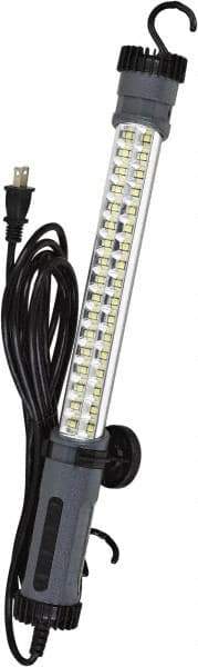 Value Collection - 120 Volt, 7 Watt, Electric, LED Portable Handheld Work Light - 15' Cord, 1 Head, 500 Lumens, ABS - Exact Tool & Supply