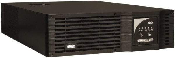 Tripp-Lite - 30 Amp, 5,000 VA, Tower & Rack Mount Line Interactive Backup Uninterruptible Power Supply - Backup 8 min with Full Load & 20 min with Half Load, 230 Volt Input & Output, 3,750 Watt Output, 1 Phases, 6 Outlets - Exact Tool & Supply