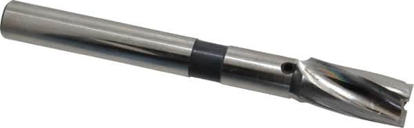 Cleveland - 5/8" Diam, 1/2" Shank, Diam, 3 Flutes, Straight Shank, Interchangeable Pilot Counterbore - Exact Tool & Supply