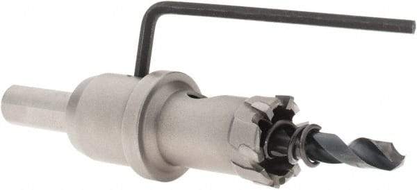 Value Collection - 3/4" Diam, 1" Cutting Depth, Hole Saw - Carbide-Tipped Saw - Exact Tool & Supply