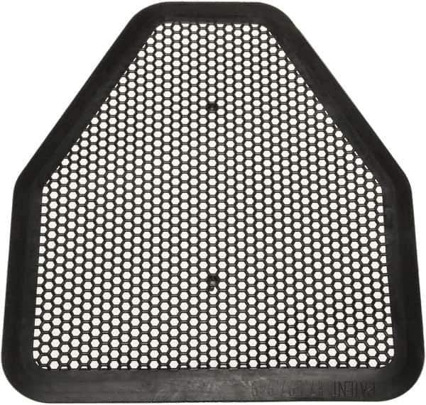Ability One - Disposable Urinal Mat - Black, Apple Scented - Exact Tool & Supply
