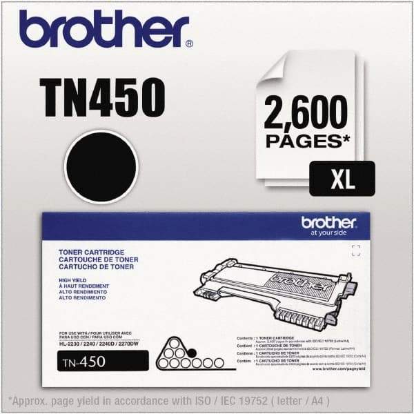 Brother - Black Toner Cartridge - Use with Brother DCP-7055, 7055W, 7060D, 7065DN, HL-2220, 2230, 2240, 2240D, 2270DW, 2275DW, 2280DW, intelliFAX-2840, 2940, MFC-7240, 7360N, 7365DN, 7460DN, 7860DW - Exact Tool & Supply