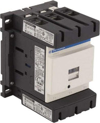 Schneider Electric - 3 Pole, 24 Coil VAC at 50/60 Hz, 115 Amp at 440 VAC, Nonreversible IEC Contactor - Bureau Veritas, CCC, CSA, CSA C22.2 No. 14, DNV, EN/IEC 60947-4-1, EN/IEC 60947-5-1, GL, GOST, LROS, RINA, RoHS Compliant, UL 508, UL Listed - Exact Tool & Supply