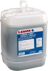 Lenox - Lenox Lube, 5 Gal Pail Sawing Fluid - Synthetic - Exact Tool & Supply