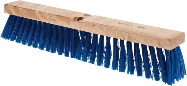 Osborn - 18" Rough Surface Polypropylene Push Broom - Exact Tool & Supply