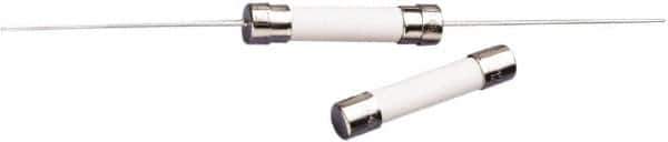 Value Collection - 250 VAC, 3 Amp, Time Delay Miniature Glass/Ceramic Fuse - 1-1/4" OAL, 1/4" Diam - Exact Tool & Supply