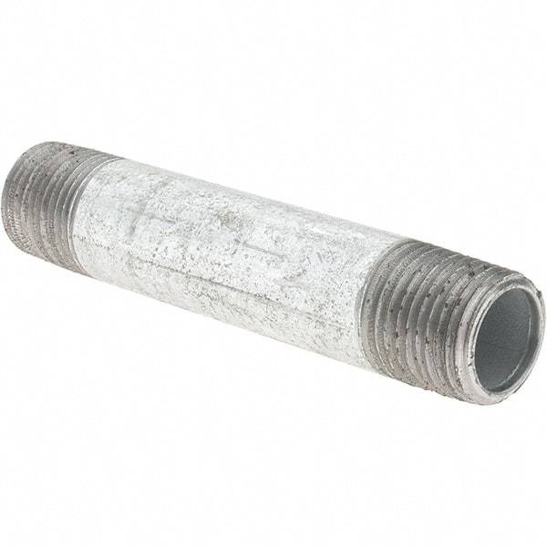 Value Collection - 1/2" Trade, Threaded Conduit Nipple - Exact Tool & Supply