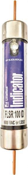 Value Collection - 300 VDC, 600 VAC, 100 Amp, Time Delay General Purpose Fuse - Bolt-on Mount - Exact Tool & Supply