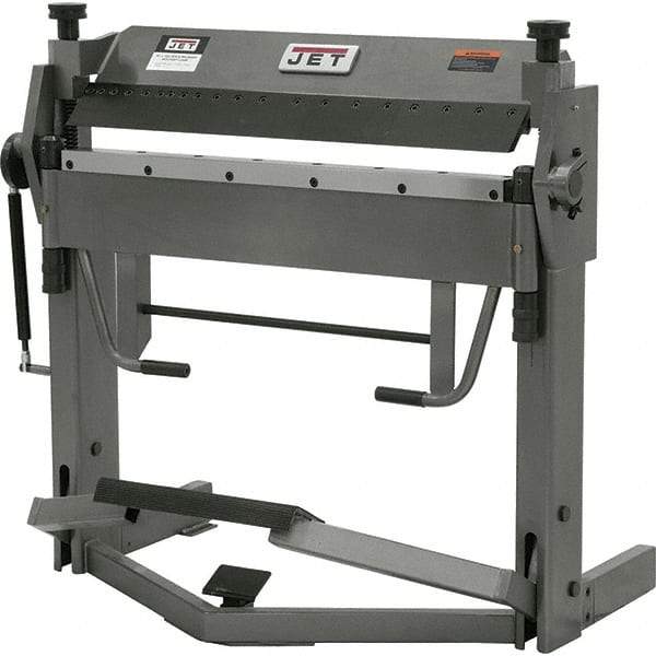 Jet - 40 Inch Bending Length, Bench Machine Box and Pan Brake - Exact Tool & Supply