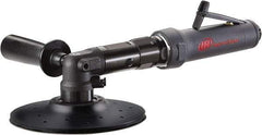 Ingersoll-Rand - 7,500 OPM, 14 CFM Air Consumption, 90 psi Air Pressure, Extended Angle Air Orbital Sander - Round Pad, 1/4 NPT Inlet - Exact Tool & Supply