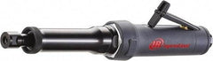 Ingersoll-Rand - 1/4" Collet, Straight Handle, Air Extended Length Die Grinder - 20,000 RPM, Rear Exhaust, 17 CFM, 1 hp, 90 psi - Exact Tool & Supply