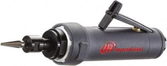 Ingersoll-Rand - 1/4" Collet, Straight Handle, Air Straight Die Grinder - 20,000 RPM, Rear Exhaust, 17 CFM, 1 hp, 90 psi - Exact Tool & Supply