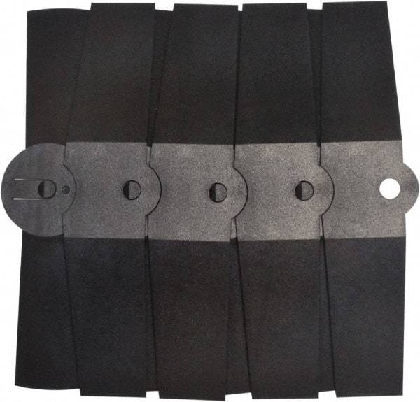 UltraTech - 1 Channel, 1 Ft Long, 1-1/2" Max Compatible Cable Diam, Black ABS On Floor Cable Cover - 13-5/8" Overall Width x 2-1/8" Overall Height, 3" Channel Width x 1-1/2" Channel Height - Exact Tool & Supply
