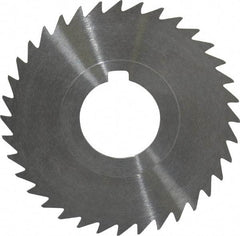 Keo - 3" Diam x 1/32" Blade Thickness x 1" Arbor Hole Diam, 36 Tooth Slitting and Slotting Saw - Arbor Connection, Right Hand, Uncoated, High Speed Steel, 10° Rake, Concave Ground - Exact Tool & Supply