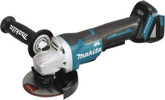 Makita - 4-1/2" Wheel Diam, 8,500 RPM, Cordless Cutoff & Cutoff-Grinder Tool - Straight Handle - Exact Tool & Supply