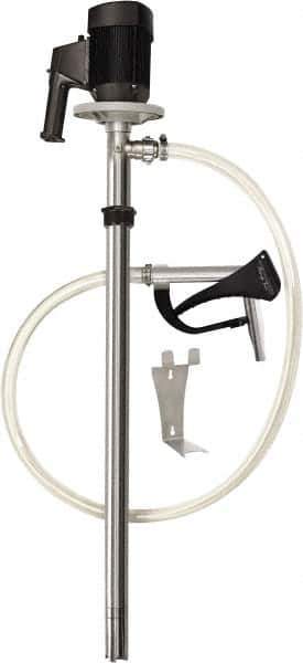 Standard Pump - Motor-Driven Drum Pumps Type: Drum GPM: 21.00 - Exact Tool & Supply