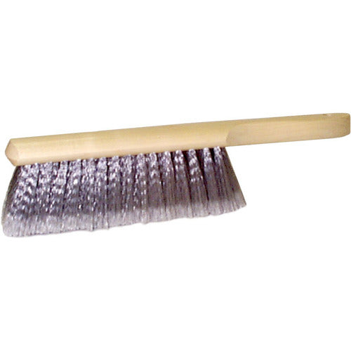8″ Counter Duster, Flagged Silver Polystyrene Fill, Fine Brushing - Exact Tool & Supply
