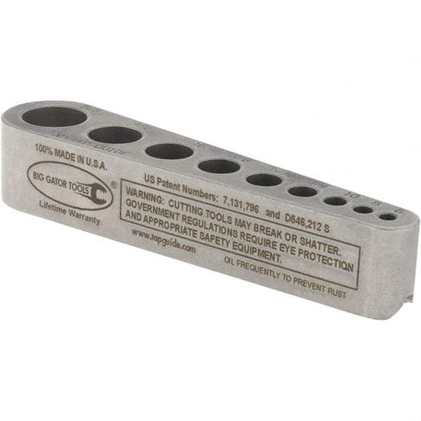 Value Collection - 1/64 to 5/8" Tap Guide - 4-3/4" Long - Exact Tool & Supply