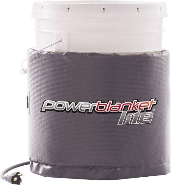 Powerblanket - 42" Long x 11" Wide, Flat, PVC, Standard Heat Blanket - 120 Volts, Flat Back - Exact Tool & Supply