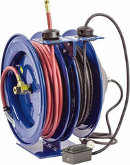 CoxReels - 50' Spring Retractable Hose Reel - 300 psi, Hose Included - Exact Tool & Supply