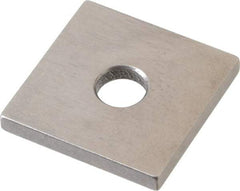 Mitutoyo - 0.118" Square Steel Gage Block - Accuracy Grade 0, Includes Certificate of Inspection - Exact Tool & Supply