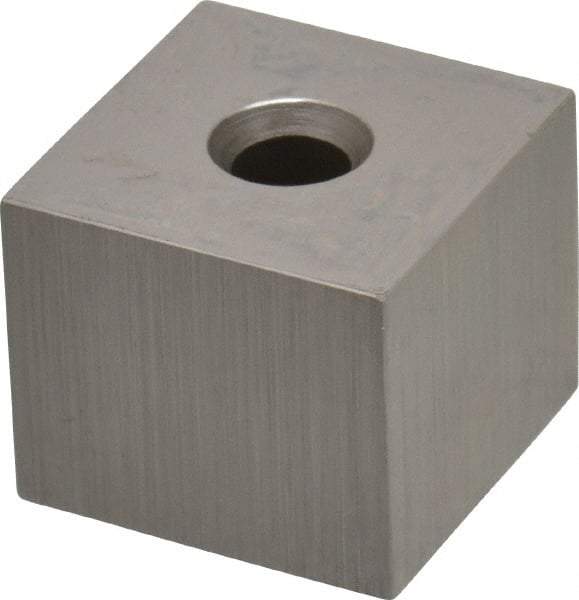 Mitutoyo - 0.8" Square Steel Gage Block - Accuracy Grade 0, Includes Certificate of Inspection - Exact Tool & Supply
