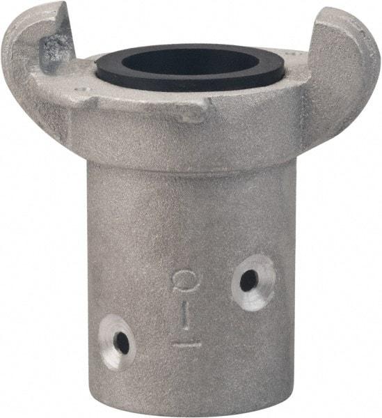 Value Collection - 1-1/4" NPT & 5-1/16" Long x 1-1/4" Wide Sandblaster Hose End - Hose with 1-1/4" ID x 2-5/32" OD - Exact Tool & Supply