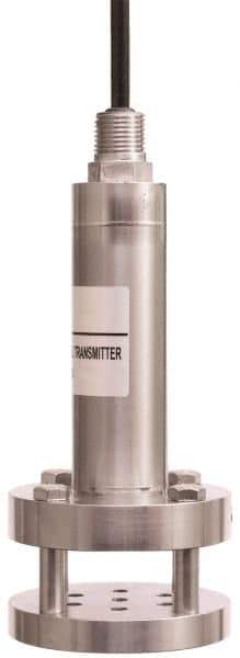 Flowline - 11.55' Water Column Transmission Range Wastewater Pressure Level Transmitter - 5 Max psi, ±0.25% of Full Scale Accuracy, 13 to 30 VDC - Exact Tool & Supply
