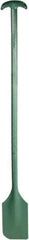 Remco - Green Polypropylene, Semi-Ferrous Additive Mixing Paddle without Holes - 52" Overall Length - Exact Tool & Supply