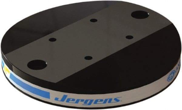 Jergens - 250mm Long x 250mm Wide x 35mm High Steel Fixture Plate - 35mm Plate Thickness - Exact Tool & Supply