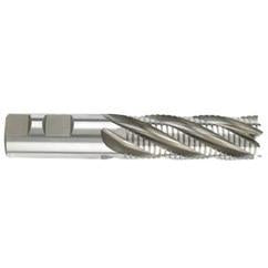 1" Dia. - 4-1/2" OAL - Cobalt - Ticn - Roughing & Finishing SE EM - 5 FL - Exact Tool & Supply