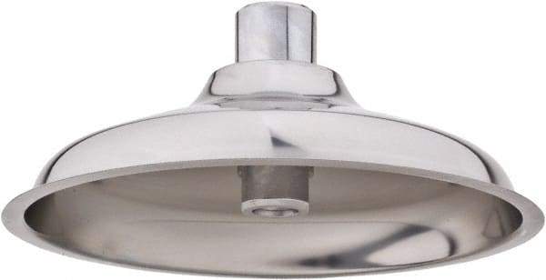 Haws - 1" Inlet, 10-5/8" Long x 10-5/8" Wide x 4-9/16" High x 3/32" Thick, Stainless Steel Plumbed Wash Station Showerhead - Compatible with Emergency Showers, Combination Drench Shower & Eye/Face Wash Stations - Exact Tool & Supply