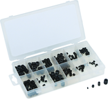 160 Pc. Metric Allen Head Set Screw Asst. - 3mm x 5mm - 10mm x 12mm - Exact Tool & Supply