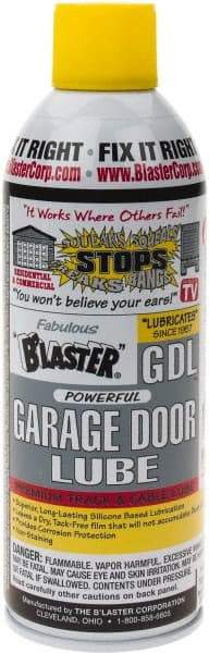 Blaster Chemical - 16 oz Aerosol Silicone Lubricant - Clear - Exact Tool & Supply