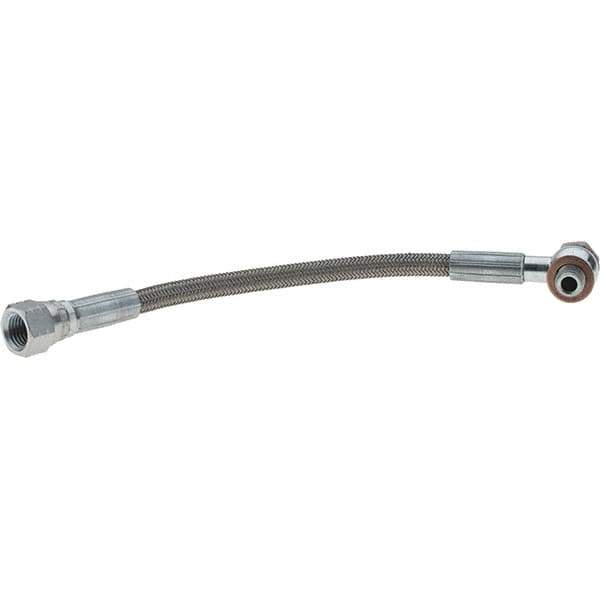 Iscar - 1 Piece, 200mm Hose Length, 7/16" Nozzle Diam, Coolant Hose - 7/16 & G1/8" BSPP & UNF For Grooving & Turning Tools, Grooving, Parting & Recessing Holders, Lever Lock & Screw Lock Toolholders - Exact Tool & Supply