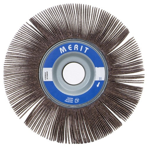 3 1/2″ × 1 1/2″ × 5/8″ High Performance Flap Wheel 50 Grit Ceramic Alumina / Aluminum Oxide - Exact Tool & Supply