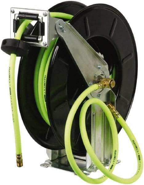 Legacy - 50' Spring Retractable Hose Reel - 300 psi, Hose Included - Exact Tool & Supply