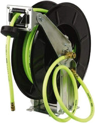 Legacy - 50' Spring Retractable Hose Reel - 300 psi, Hose Included - Exact Tool & Supply