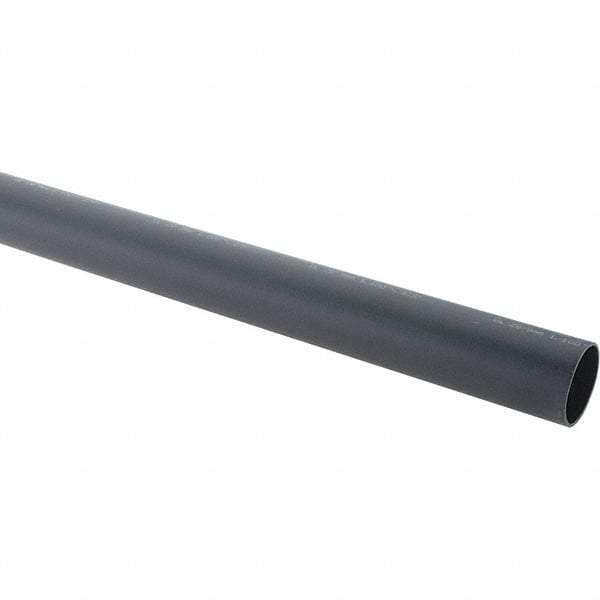 Value Collection - 48" Long Heat Shrink Electrical Tubing - Black - Exact Tool & Supply