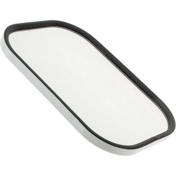 Truck-Lite - 7-1/2" Long to 5-1/2" Wide Automotive Truck Mirror Head - White, Steel - Exact Tool & Supply
