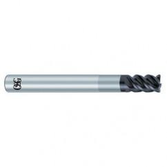 6mm x 6mm x 9mm x 90mm 4Fl 0.5mm C/R Carbide End Mill - WXS - Exact Tool & Supply