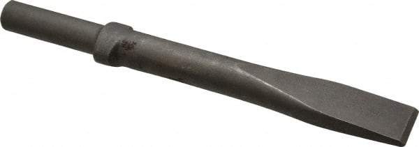 Ingersoll-Rand - 1" Head Width, 9" OAL, 3/4" Shank Diam, Flat Chisel - Round Drive, Round Shank, Steel - Exact Tool & Supply