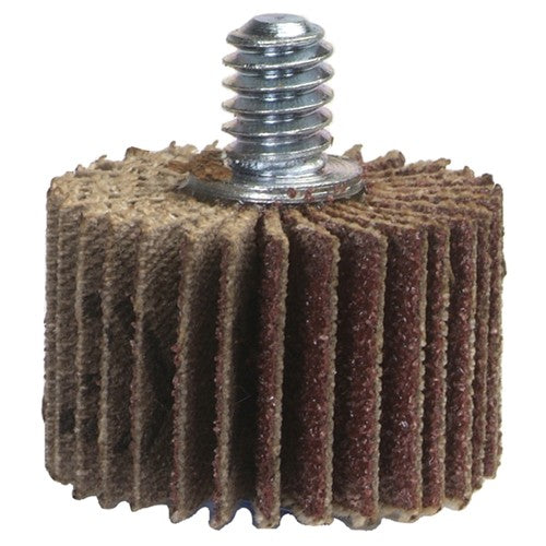 1 5/8″ × 1″ × 1/4″ High Performance Flap Wheel 320 Grit Ceramic Alumina / Aluminum Oxide - Exact Tool & Supply