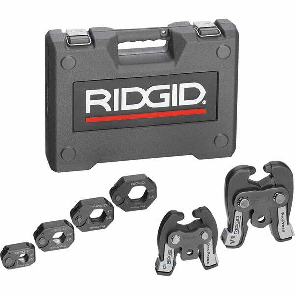 Ridgid - Presser Replacement Jaws Type: Press Ring Kit Jaw Size Range: 1/2" to 1-1/4" (Inch) - Exact Tool & Supply
