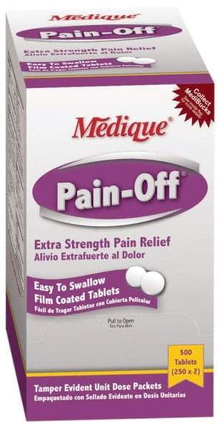 Medique - Pain-Off Tablets - Headache & Pain Relief - Exact Tool & Supply