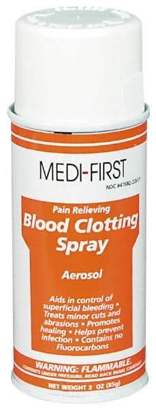 Medique - 3 oz Wound Care Spray - Comes in Aerosol Can, Blood Clotting Spray - Exact Tool & Supply