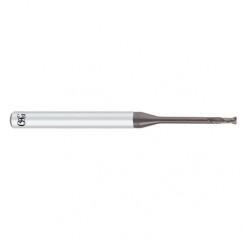 0.4 mm x 4mm x 0.3mm x 50mm 2Fl Carbide Corner Radius OSG EXOCARB® WXS® End Mill-WXS - Exact Tool & Supply