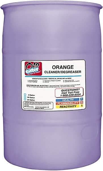 Oil Eater - Water-Based Solution Multipurpose Cleaner/Degreaser - 55 Gal Drum - Exact Tool & Supply