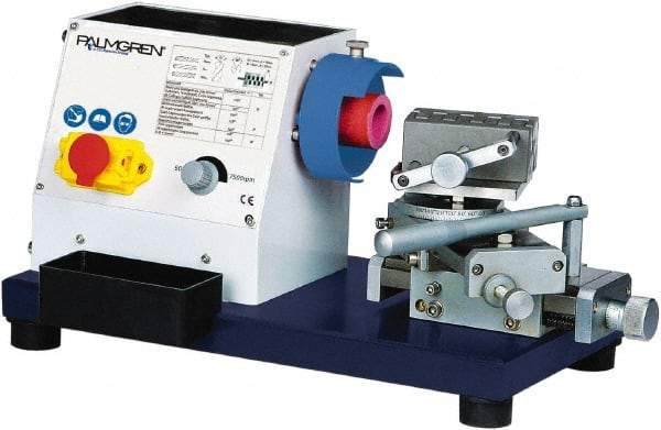 Palmgren - 0.08 hp, Rotary Cutting Tool Drill Bit Sharpener - 115 Volts, Use with Drill Bits - Exact Tool & Supply