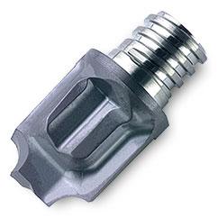 45R10009T6RA25 IN2005 S.C. End Mill - Indexable Milling Cutter - Exact Tool & Supply